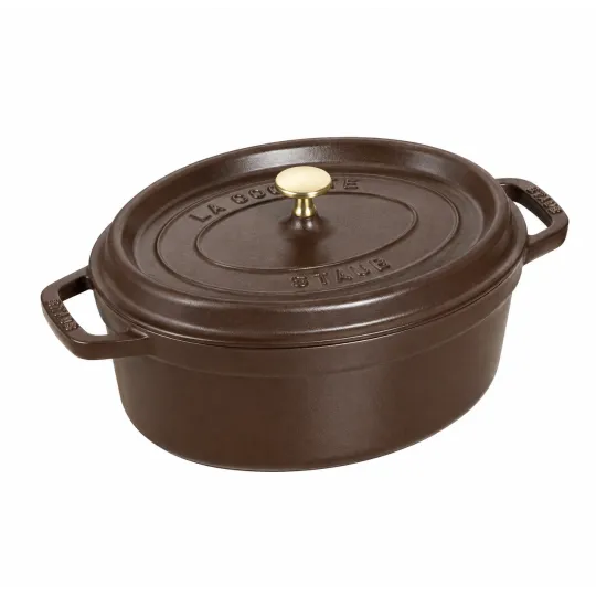 STAUB cast iron oval cocotte 31cm - 7 colors
