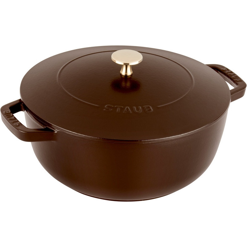 STAUB Chistera Cast Iron cocotte Pot Sorbet Rose, 26cm
