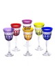 Cristal de Paris 6 Mireille glasses - 4 sizes