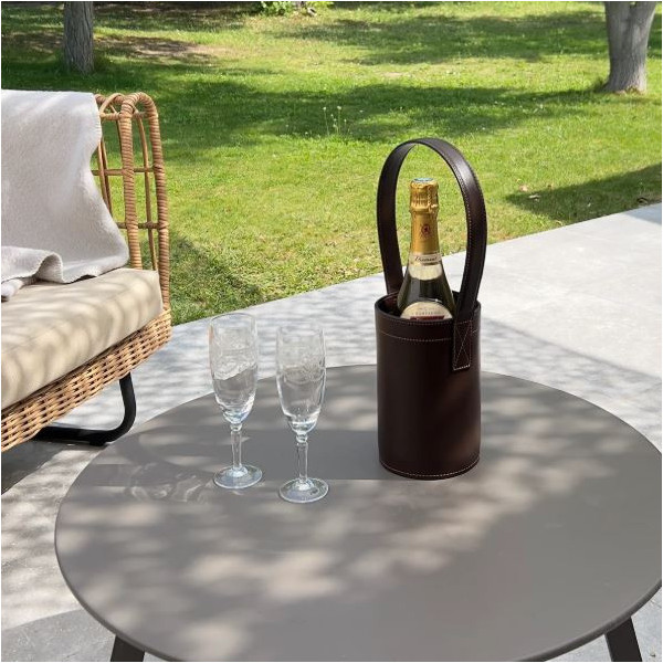 Midipy leather midibar bottle holder bucket - 4 colors