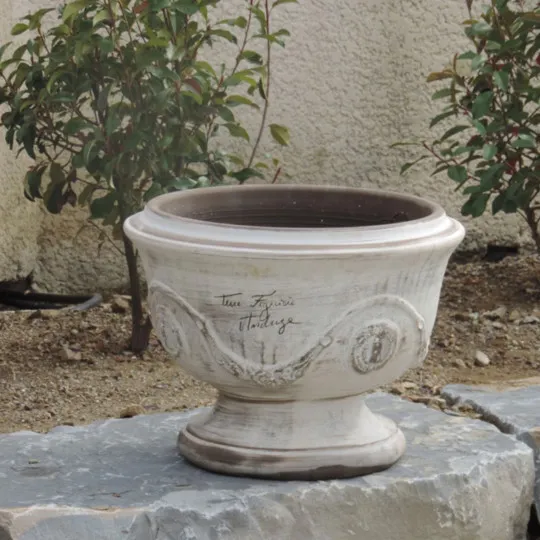 Brown Ceruse Planter Terre Figuiere