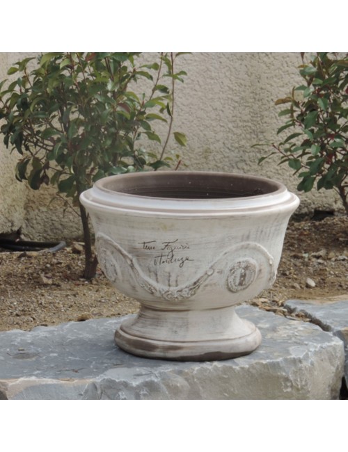 Brown Ceruse Planter Terre Figuiere