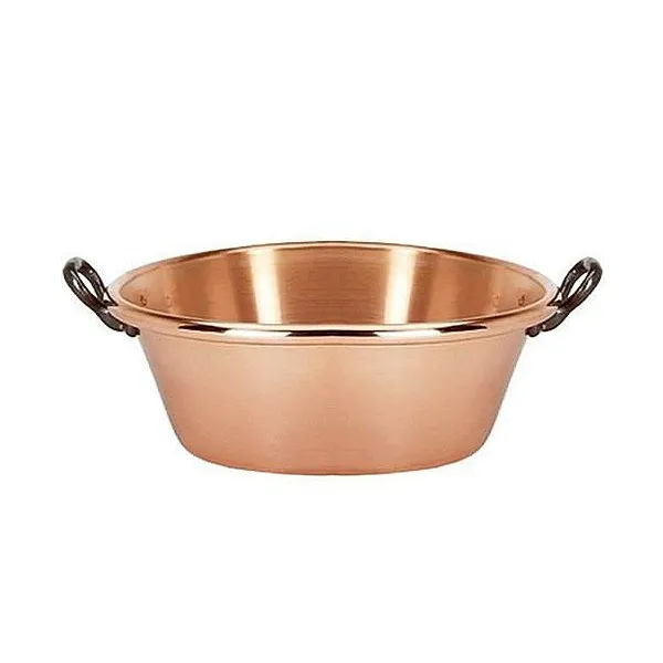 De Buyer jam basin in solid copper
