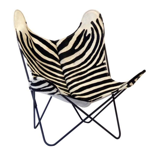 AIRBORNE Butterfly AA Zebra Armchair