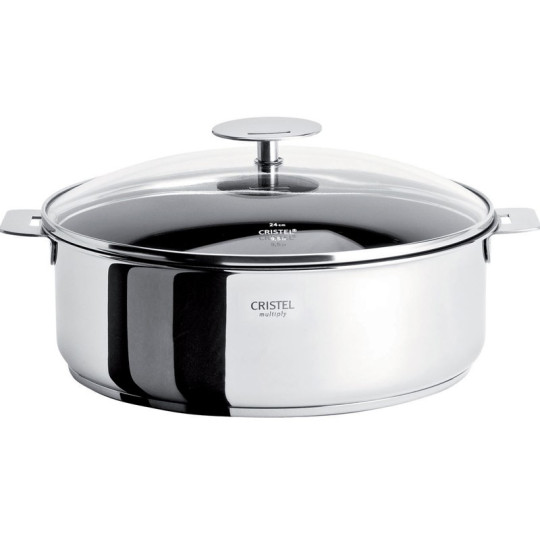 CRISTEL Casteline Sauté Pan + Lid - 4 Sizes