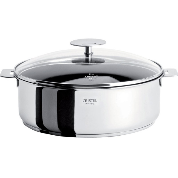 CRISTEL Casteline Sauté Pan + Lid - 4 Sizes