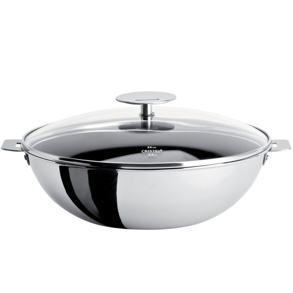 Cristel Casteline wok and lid - 3 sizes