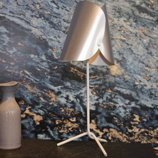 LUZ EVA Silver Liloo lamp
