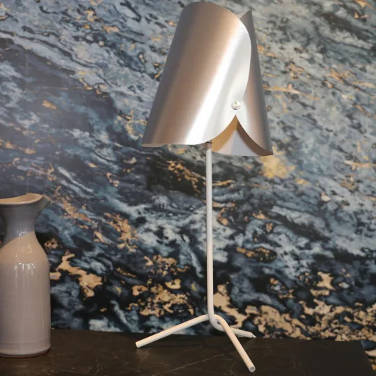 LUZ EVA Silver Liloo lamp