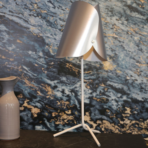 LUZ EVA Silver Liloo lamp