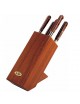 AU NAIN 6-piece luxury knife block Prince Gastronome Rosewood