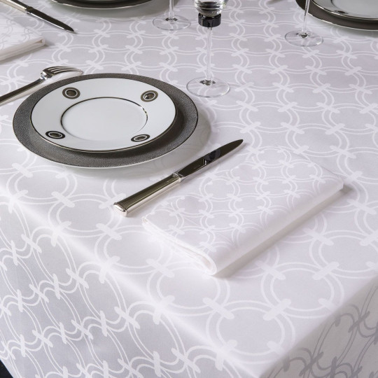 Le Jacquard Français Anneaux Tablecloth - 3 sizes