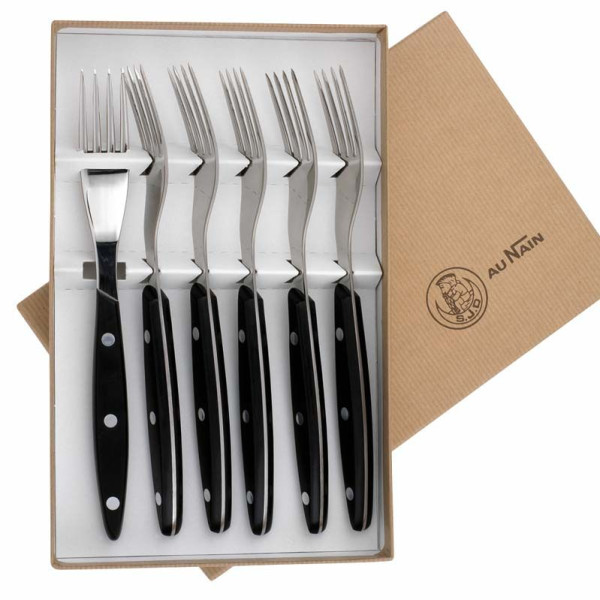 6 table forks Brasserie Au Nain