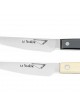 Au Nain stainless steel 6 steak knives - 4 colors