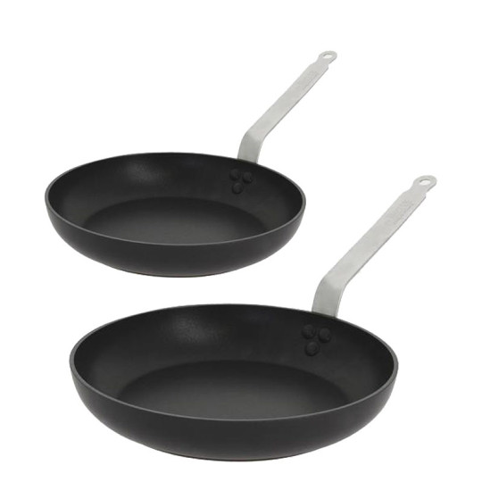 De Buyer Choc Intense set of 2 frying pans