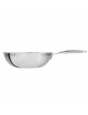 Cristel Castel Pro stainless steel wok - 5 sizes