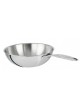 Cristel Castel Pro stainless steel wok - 5 sizes