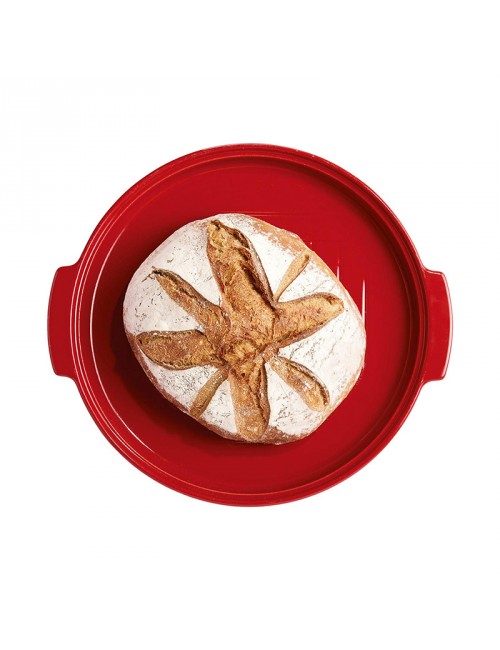 Set à pain maison Emile Henry en céramique Grand Cru