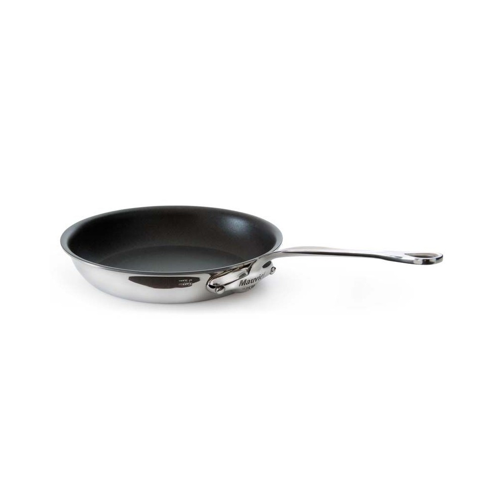 MAUVIEL M'cook ステンレス フライパン 24cm モーヴィエル Mauviel M'Cook Curved Splayed Saute Pan | Borough Kitchen