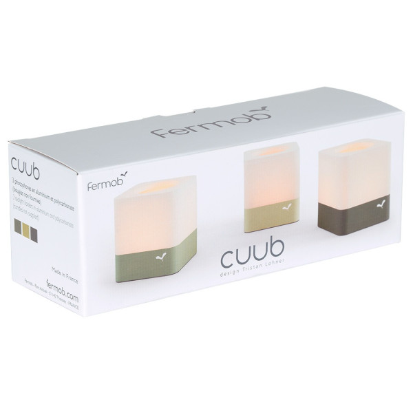 Fermob Tealight Holders Cuub - 3 colors