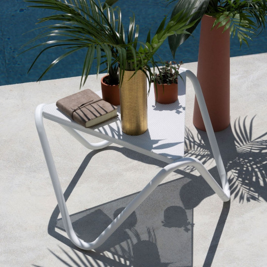 LAFUMA Mobilier Vogue micro-perforated side table - 2 colors