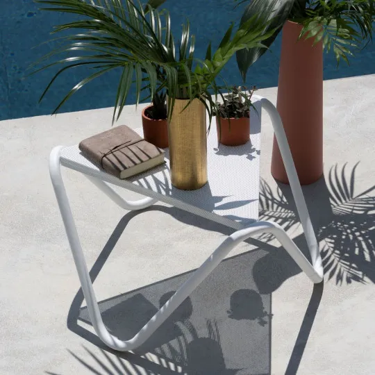 LAFUMA Mobilier Vogue micro-perforated side table - 2 colors