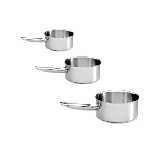 MATFER Excellence 3-piece Saucepan Set