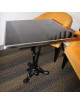 Square bistro table – 10 colors, 3 sizes, 3 finishes