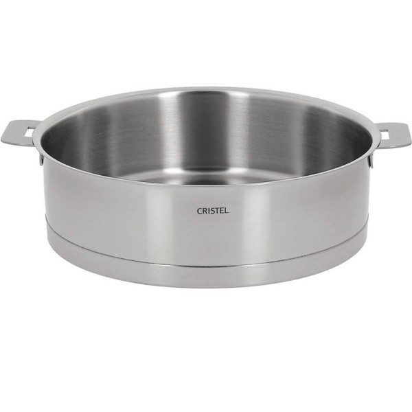 Cristel Strate sauté pan stainless steel - 4 sizes