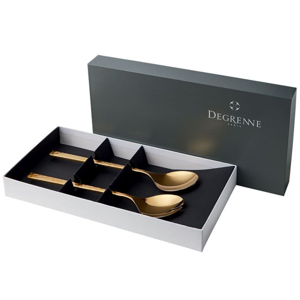 Salad Server Set Fuse Martelé Degrenne