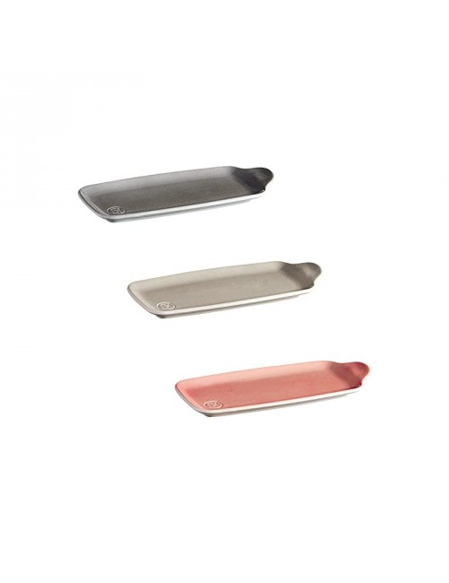 Set 3 planches apéritif Emile Henry - 2 coloris