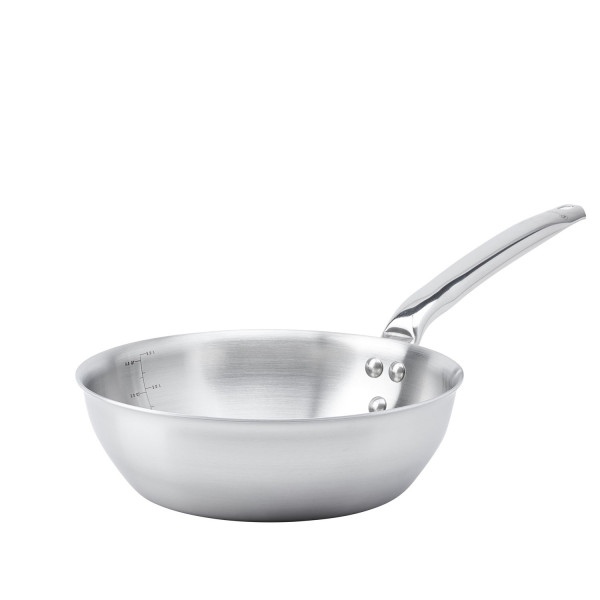 De Buyer Alchimy rounded sauté pan - 3 sizes
