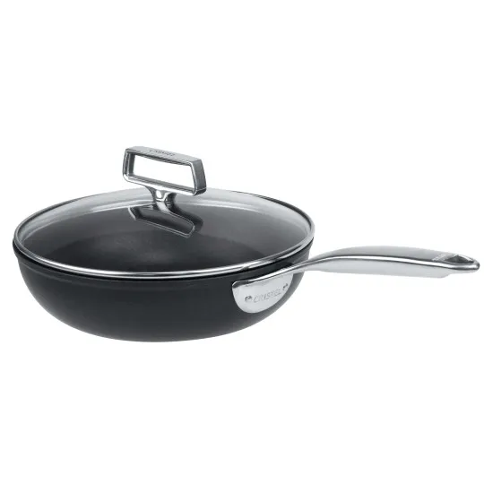 Cristel Castel Pro Ultralu Exceliss Saute Pan - 2 sizes