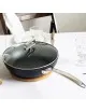 Cristel Castel Pro Ultralu Exceliss Saute Pan - 2 sizes