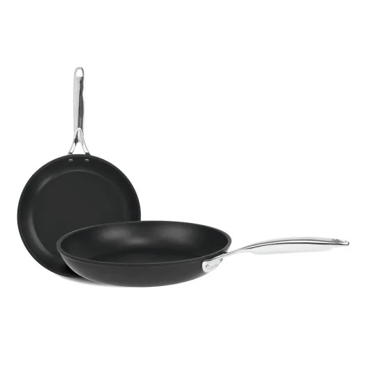 Cristel Castel Pro Ultralu 2-piece Frying Pan Set