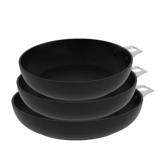 De Buyer Choc intense set 3 Piece Non-Stick Removable Frying Pan