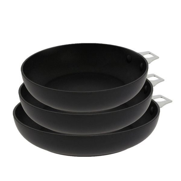 De Buyer Choc intense set 3 Piece Non-Stick Removable Frying Pan