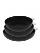 De Buyer Choc intense set 3 Piece Non-Stick Removable Frying Pan