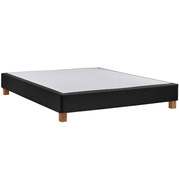 Duvivier bed base with solid slats - 15 colors 14 sizes