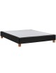 Duvivier bed base with solid slats - 15 colors 14 sizes