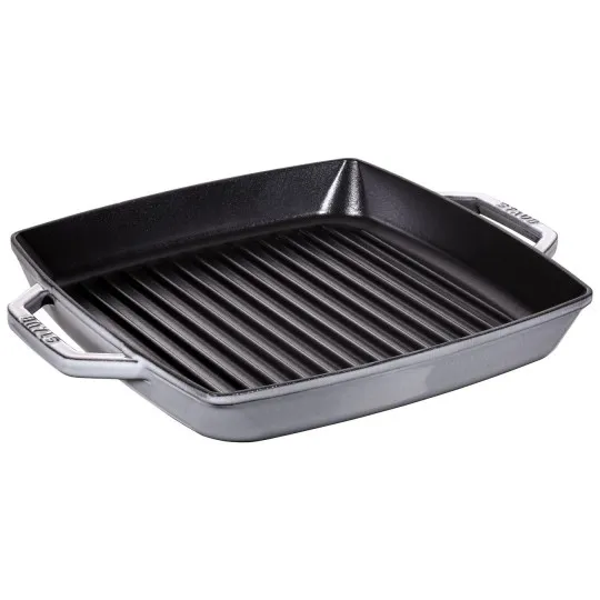 Staub square grill - 2 colours - 3 sizes