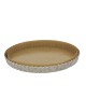 DE BUYER tainless steel fluted tart mold with removable bottom
