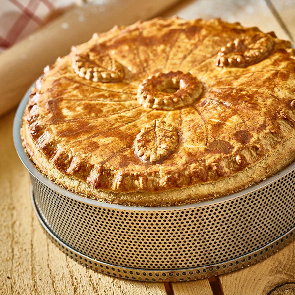 DE BUYER removable cheesecake mold in stainless steel