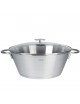 Cristel stainless steel jam pot - 2 sizes