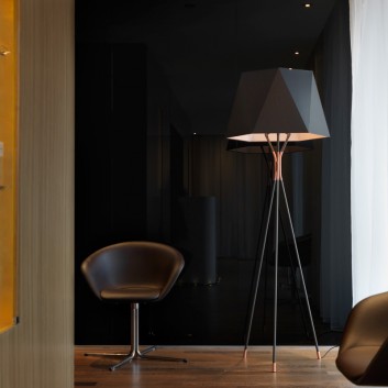 CVL Solitaire Floor Lamp – 2 sizes, multiple finishes