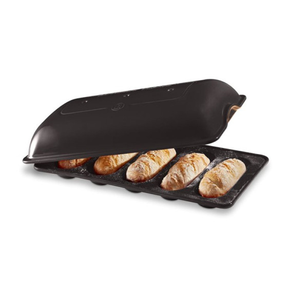 EMILE HENRY mini baguette mold Fusain