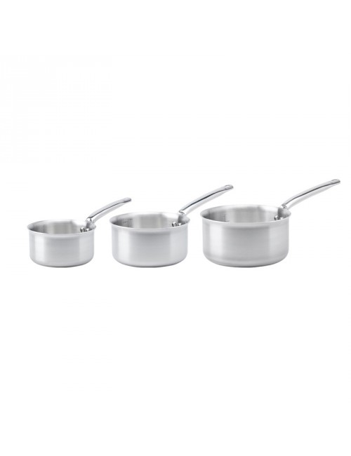 DE BUYER Alchimy 3-Piece Saucepan Set