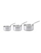 DE BUYER Alchimy 3-Piece Saucepan Set