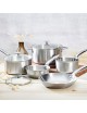 De Buyer Alchimy set 8-piece Frying Pan Saute Pan Saucepan and Stewpot