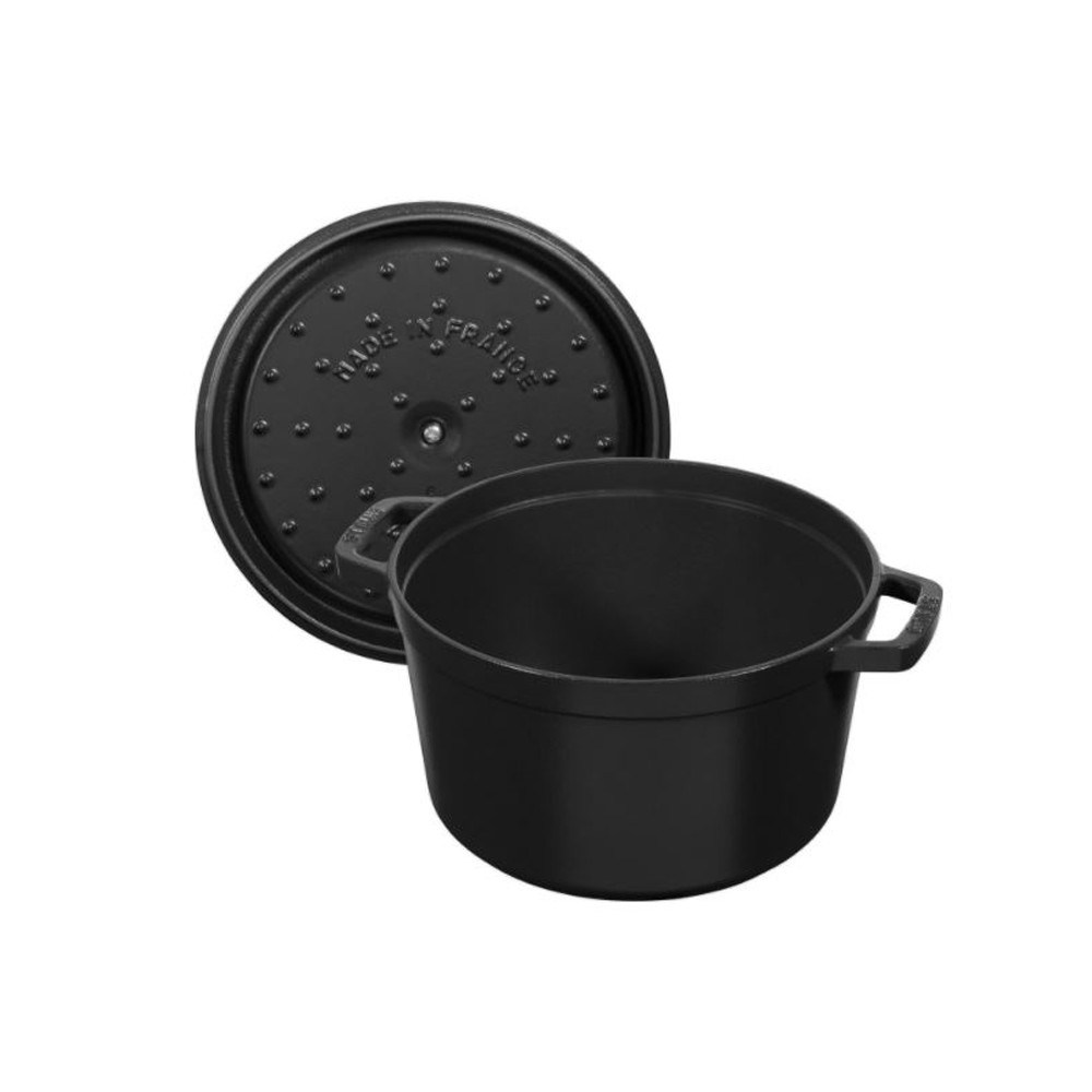 STAUB LA COCOTTE ブラック 24cm High round casserole cocotte Staub 24cm - 3 colors